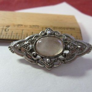 Vintage Art Deco  Pin-silver tone